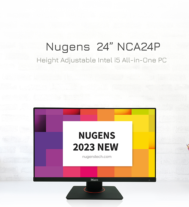 Nugens  Height Adjustable Intel i5 All-in-One PC Mobile