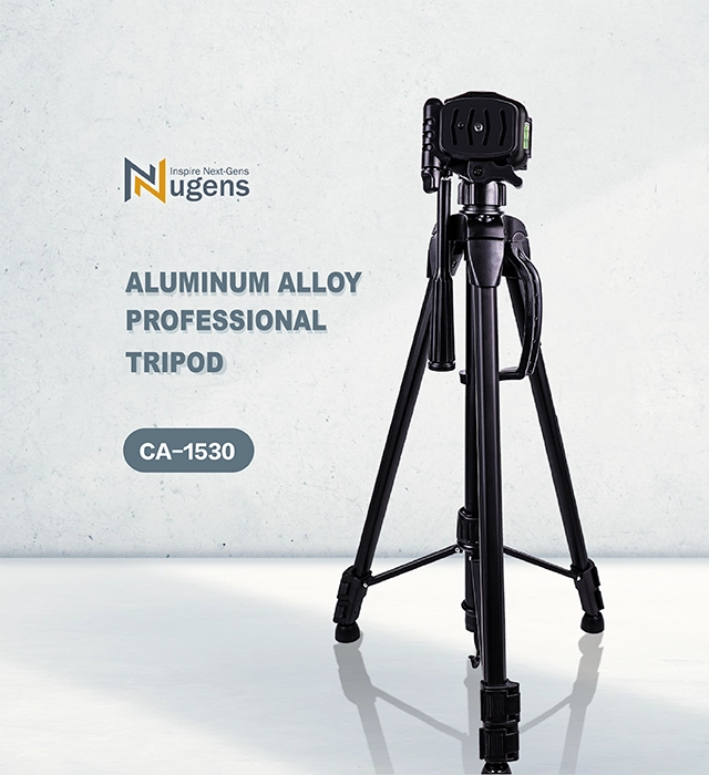 Nugens Aluminum Alloy Professional Tripod Banner-mobile