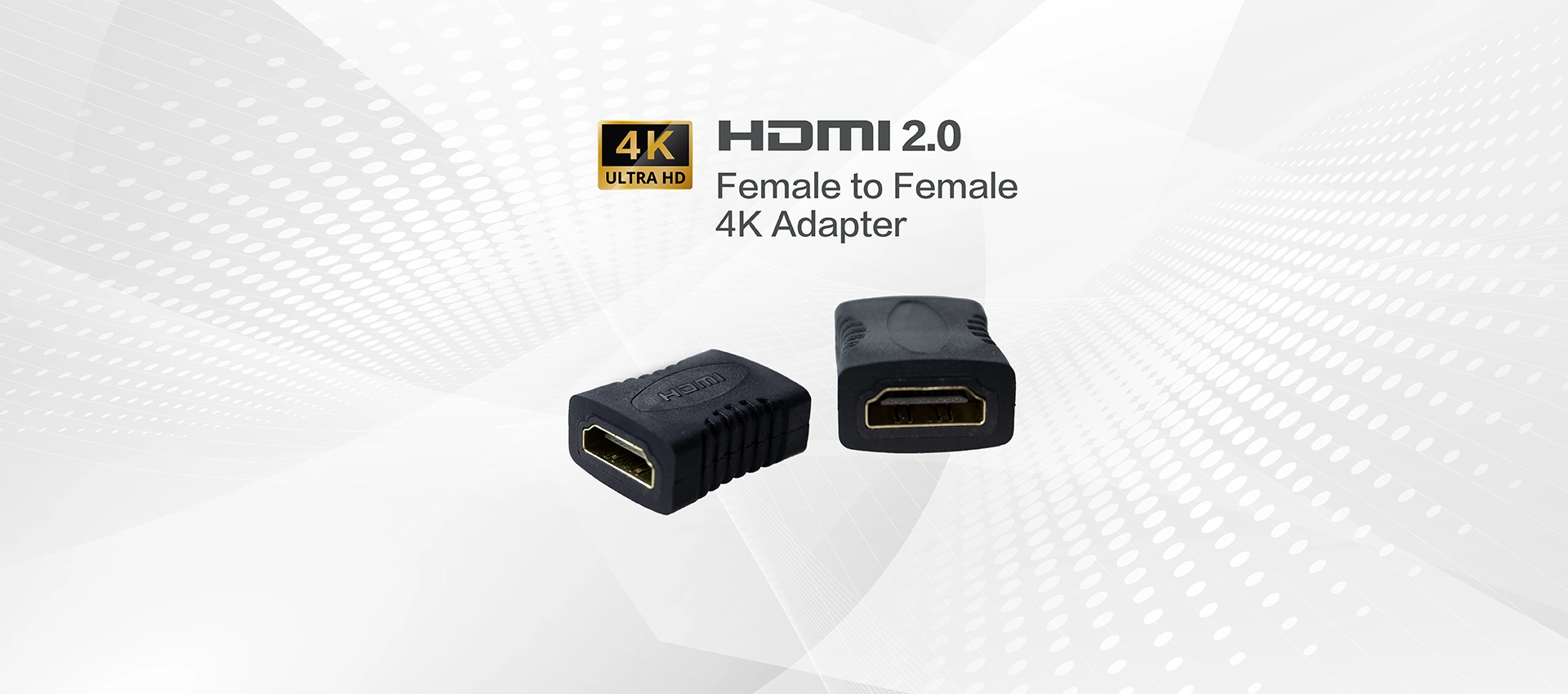 Nugens HDMI 2.0 Female to Female 4K Adapter Banner