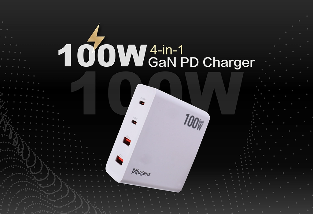 Nugens 100W GaN PD ChargerBanner-pad