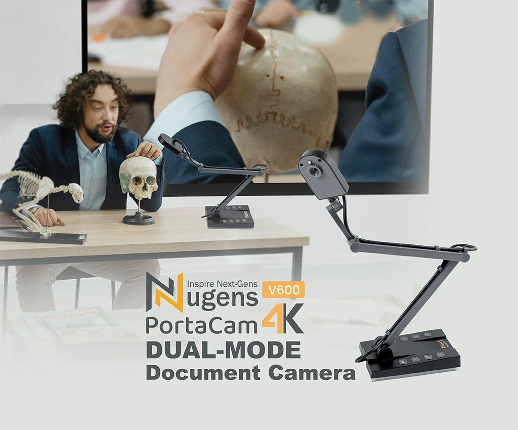 PortaCam Dual-Mode Document Camera Banner for Pad