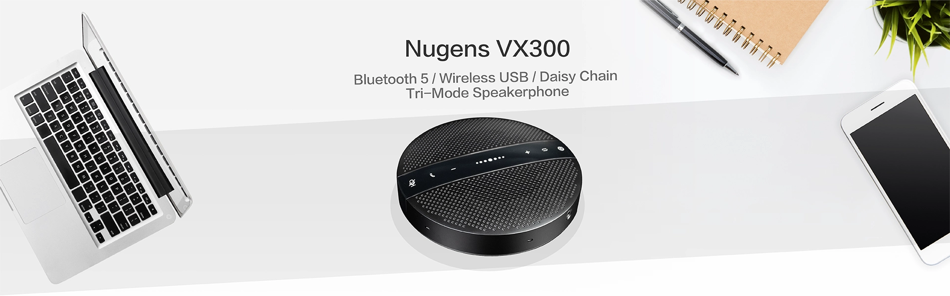 Nugens VX300 Tri-Mode Speakerphone
