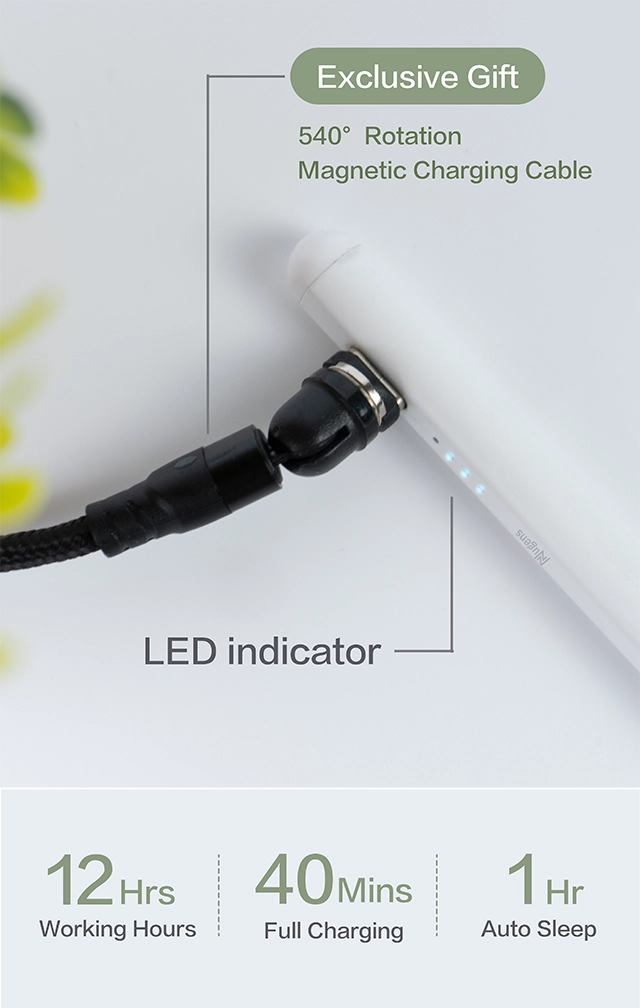 Capacitive magnetic stylus with fast charge magnetic suction line charging and light situation diagram(Mobile version)