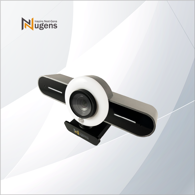 VCP1 1080P HD Webcam with 3-level Ring Light